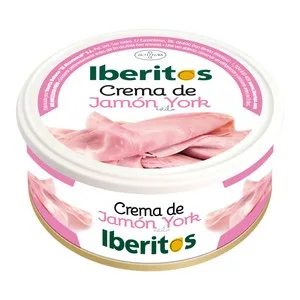 Iberitos Untable de Jamón de York Lata de 250 G.