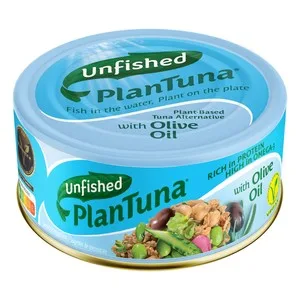 Unfished Plantuna Untable Vegetal en Aceite de Oliva 150 G.