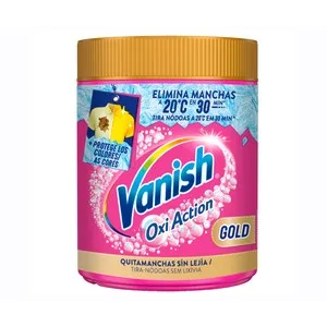 Vanish Potenciador del Lavado Multifunción con Triple Efecto: Quitamanchas, Eliminación de Olores y Cuidado de los Colores 400 Ml. 400 G