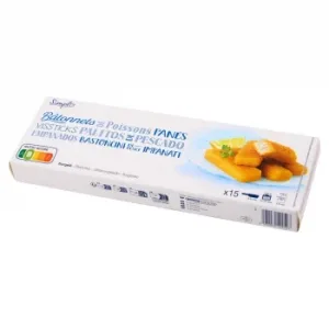 Varitas de Pescado Simpl 450 G.