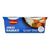 Vasos de Arroz Basmati Brillante 2 X 125 G