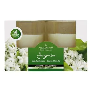 Vasos Vela Perfumados Jazmín de Noche 2 u