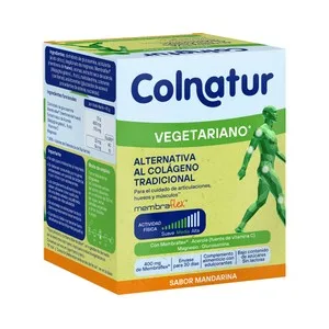 Colnatur Vegetariano Cólageno Vegetal con Sabor a Mandarina 30 Uds. 171 G