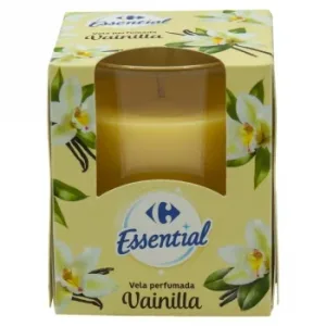 Vela Perfumada de Vainilla Essential Carrefour 1 Ud.