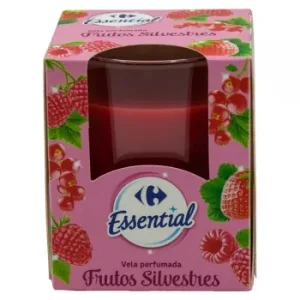 Vela Perfumada Frutos Silvestres Essential Carrefour 1 Ud.