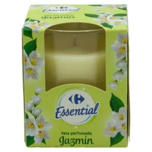 Vela Perfumada Jazmín Essential Carrefour 1 Ud.