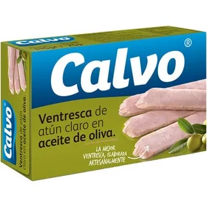 Ventresca de Atún Claro en Aceite de Oliva Calvo