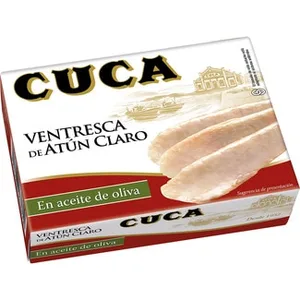 Ventresca de Atún Claro en Aceite de Oliva Cuca