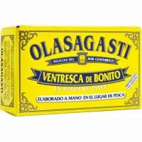 Ventresca de Bonito en Aceite de Oliva Olasagasti, Lata 120 G