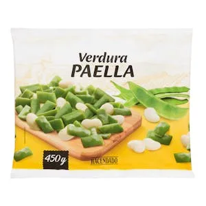 Verdura para Paella Hacendado Ultracongelada 0.45 KG
