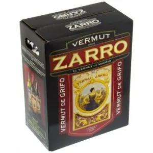 Vermut Zarro Rojo de Grifo 3 L.