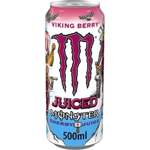 Viking Berry Bebida Energética con Taurina y Ginseng Monster Energy