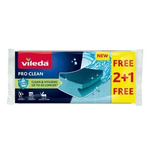 Vileda Estropajo Salvauñas Pro Clean 2+1 2 UD