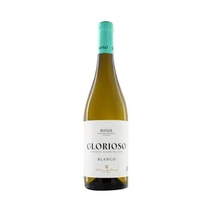 Glorioso Vino Blanco con D.o. Ca. Rioja Botella 75 Cl.