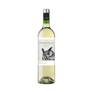 Cuatro Rayas Vino Blanco Ecológico con D. O. Rueda Botella de 75 Cl.