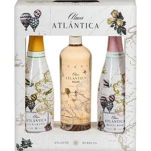 Vino Blanco Espumoso Albariño Vino Rosado Espumoso Mencía Rosé Vino Rosado Estuche 3  Alma Atlantica 75 CL