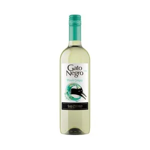 Gato Negro Vino Blanco Pinot Grigio, Elaborado en Chile Botella 75 Cl.