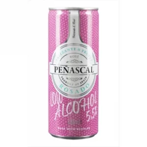 Vino Frizzante Rosado Peñascal Lata 25 Cl.