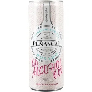 Vino Rosado de Aguja Natural sin Alcohol  Peñascal 25 CL
