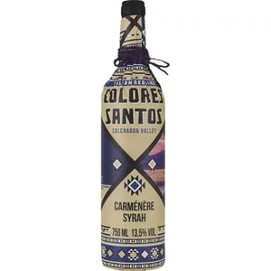 Vino Tinto Carmenere Syrah de Chile  Colores Santos 75 CL