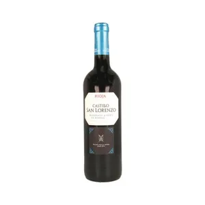 Castillo SAN Lorenzo  Vino Tinto con D.o. Rioja Castillo SAN Lorenzo Botella de 75 Cl.