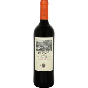 EL Coto Estuche con 2 Botella de Vino Tinto Crianza con D. O. Ca. Rioja + Copa.