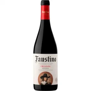 Vino Tinto Crianza Tempranillo Faustino D.o.ca Rioja 75 Cl.
