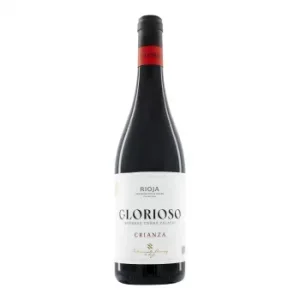 Vino Tinto Crianza Tempranillo Glorioso D.o.ca. Rioja 75 Cl.