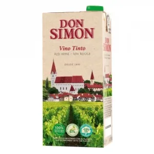 Vino Tinto de Mesa Don Simón Brik 1 L.