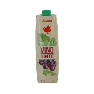 Producto Alcampo Vino Tinto de Mesa, sin Denominación de Origen Producto Alcampo Brik 1 L. 1000 ML