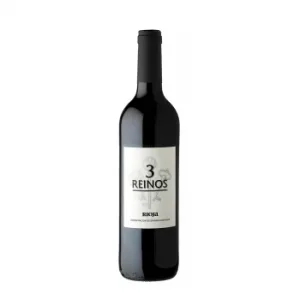 Vino Tinto Joven Tempranillo Tres Reinos D.o.ca. Rioja 75 Cl.