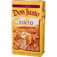 Vino Tinto DON Justo, Brik 1 Litro