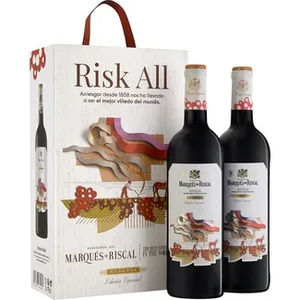 Vino Tinto Reserva Doca Rioja Edición Especial Risk All Caja 2 Marques de Riscal