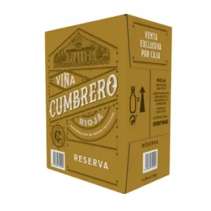 Vino Tinto Reserva Tempranillo Viña Cumbrero D.o.ca Rioja Pack de 6 Botellas de 75 Cl.