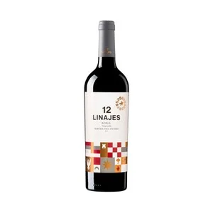 LOS Doce Linajes de Soria  Vino Tinto Roble con D.o. Ribera del Duero Roble 12 Linajes Botella de 75 Cl.