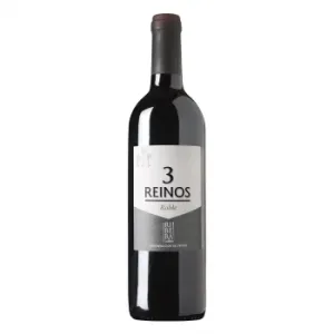 Vino Tinto Roble Tempranillo Tres Reinos D.o. Ribera del Duero 75 Cl.