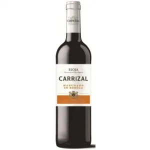 Vino Tinto Tempranillo Carrizal D.o.ca Rioja 75 Cl.