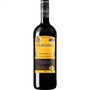 Vino Tinto Tempranillo Elegido 1 L
