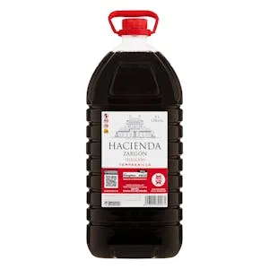 Vino Tinto Tempranillo Hacienda Zargón 5 L