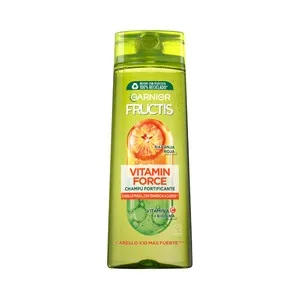 Fructis Vitamin Force de Garnier Champú Fortificante para Cabello Frágil con Tendencia a Caerse 360 Ml.
