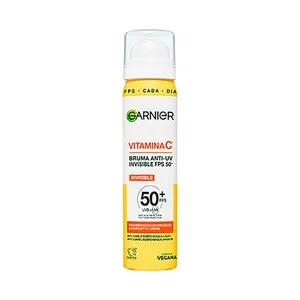 Garnier Vitamina C Bruma Facial Acabado Invisible con FPS 50+ (muy Alto) 75 Ml.