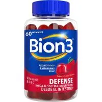 Vitaminas C & B3 Defense Gominolas Bion3, Bote 60 Comprimidos