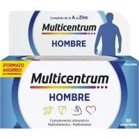 Vitaminas para Hombre Multicentrum, Bote 90 Cápsulas