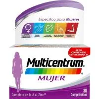 Complemento Vitamínico Mujer Multicentrum, Caja 30 Cápsulas