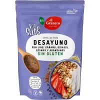 Vitaseeds 5 Semillas y Arándanos Bio el Granero, Bolsa 300 G