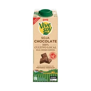 Vivesoy de Pascual Bebida Vegetal de Soja con Chocolate 1 L. 1000 ML