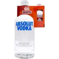 Vodka Absolut, Botella 70 Cl + Mini Absolut Tabasco