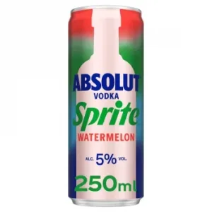 Vodka Absolut Sprite Watermelon Lata 25 Cl.