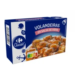 Volanderia en Salsa Marinera Classic Carrefour sin Gluten 60 G.