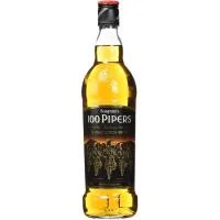 Whisky 100 Pipers, Botella 70 Cl